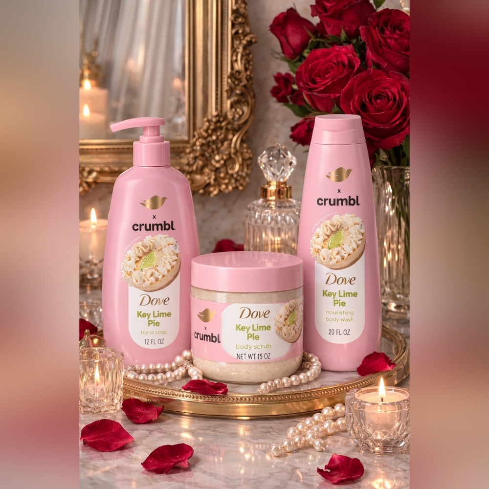 ❗LAST ONE❗Limited Edition Dove x Crumbl Key Lime Pie Body Care Set